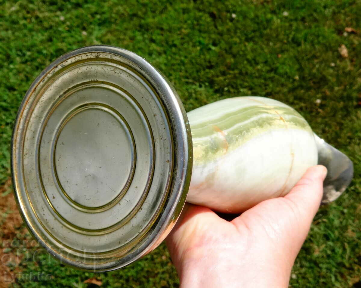 Βάζο, αμφορέας με όνυχα 2,2 κιλών. - 5 Βάζο, αμφορέας με όνυχα 2,2 κιλών. - 5