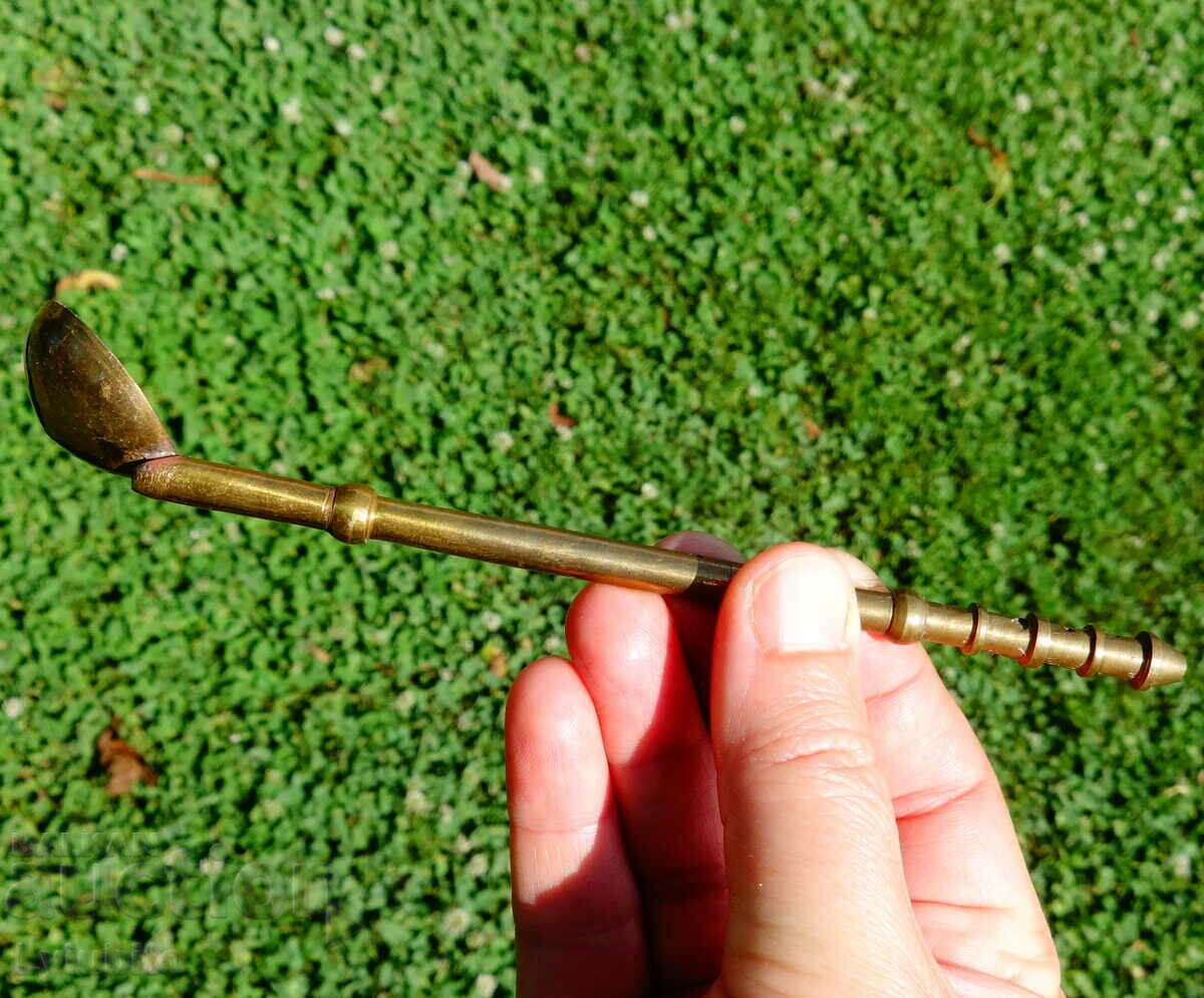 Brass cocktail spoon. with price 6.00 BGN | € 3.07 Brass cocktail spoon. with price 6.00 BGN | € 3.07