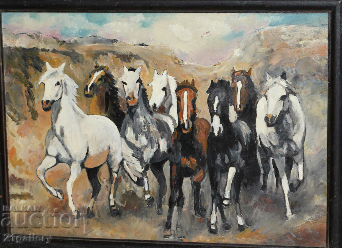 Angel Antonov Landscape - "Time flies" 2003 with price 150.00 BGN | € 76.69 Angel Antonov Landscape - "Time flies" 2003 with price 150.00 BGN | € 76.69