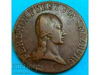 Austria 1 Kreuzer 1805 Ferdinand - Elector de Salzburg