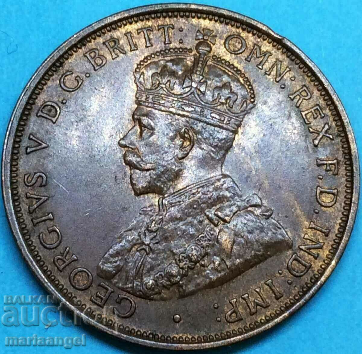 Jersey 1/12 Shilling 1931 George III 30 mm Bronz