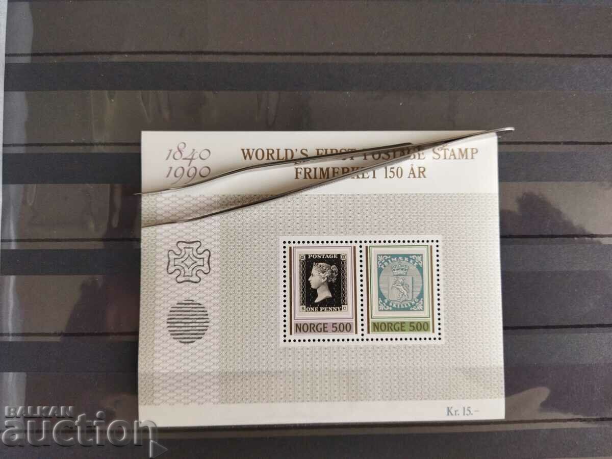 Norway Michel Block No. 13 from 1990. with price 5.00 BGN | € 2.56 Norway Michel Block No. 13 from 1990. with price 5.00 BGN | € 2.56