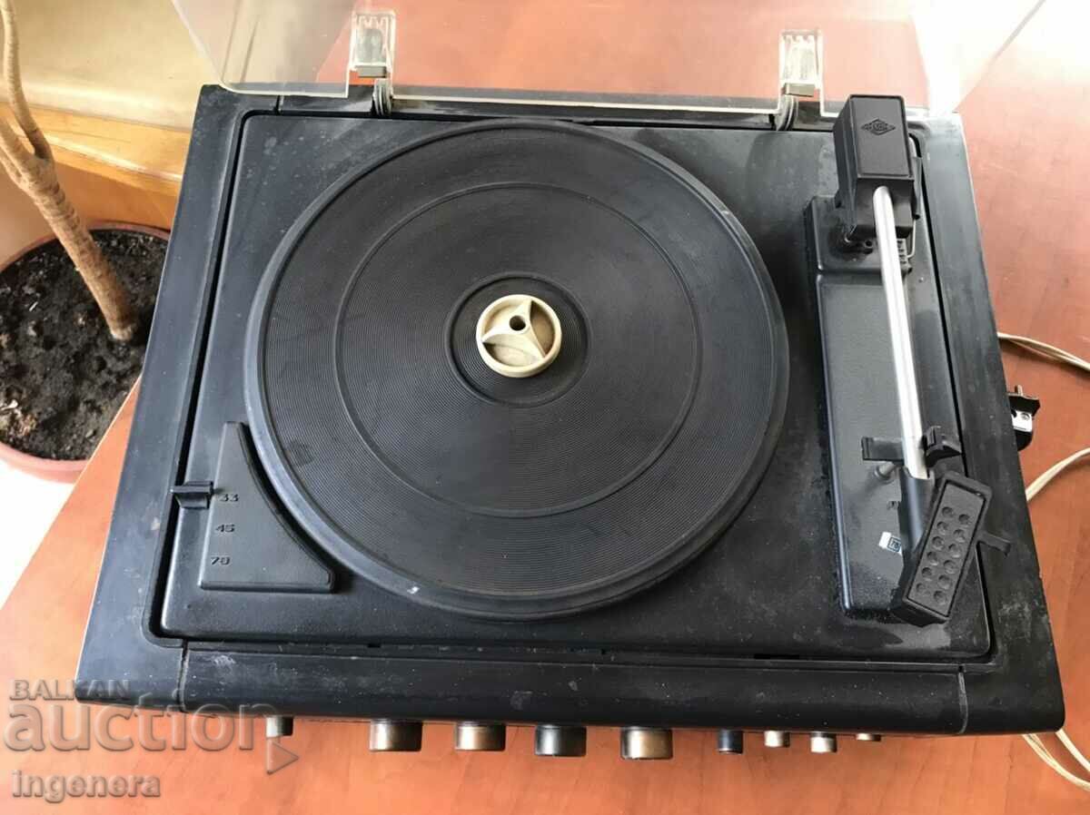 Auction GRAMOPHONE "NOCTURN 212" RECORD ELECTROPHONE RUSSIA Auction GRAMOPHONE "NOCTURN 212" RECORD ELECTROPHONE RUSSIA