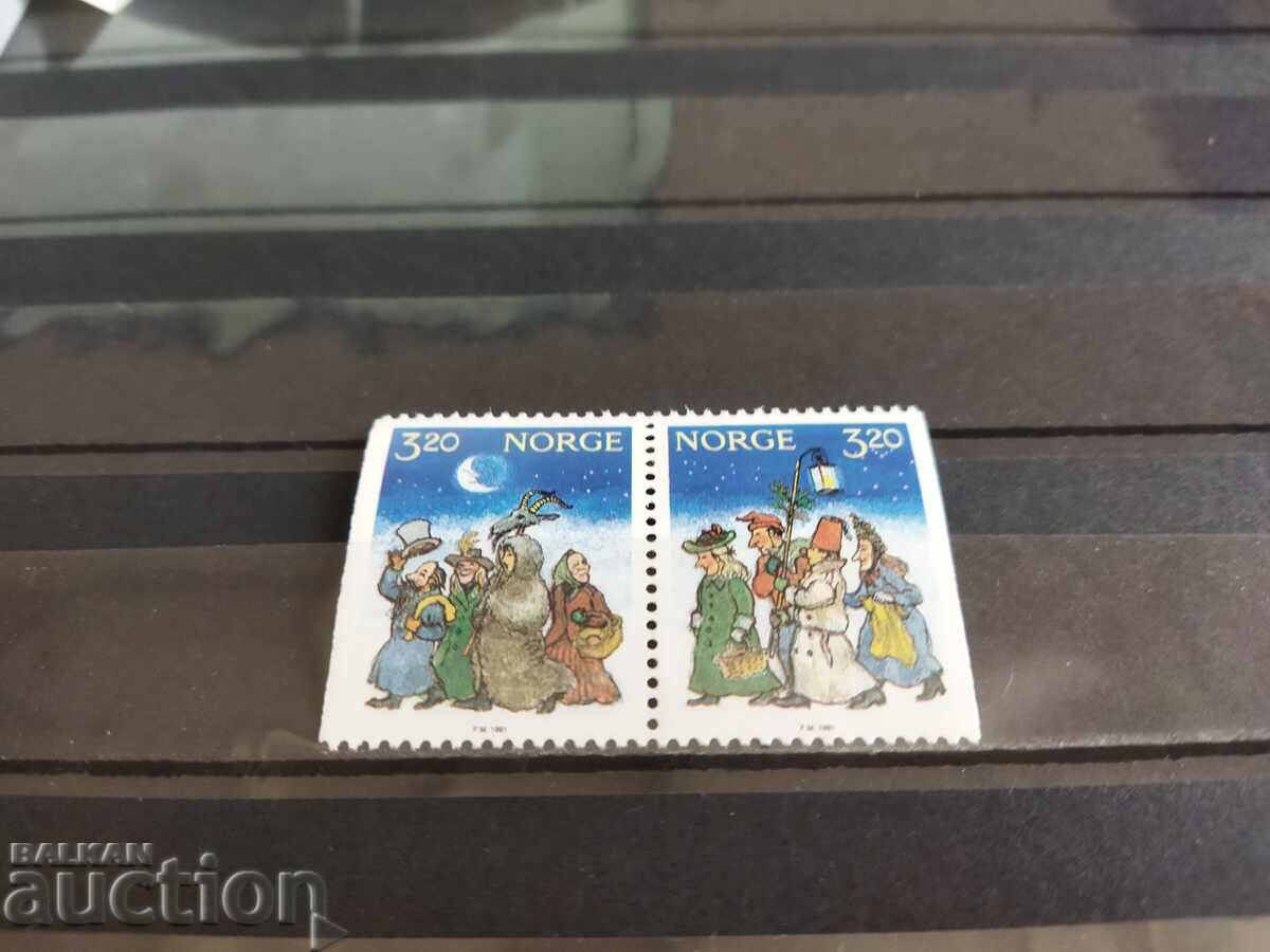 Norway Michel No. 1062/63 of 1990. with price 1.60 BGN | € 0.82 Norway Michel No. 1062/63 of 1990. with price 1.60 BGN | € 0.82