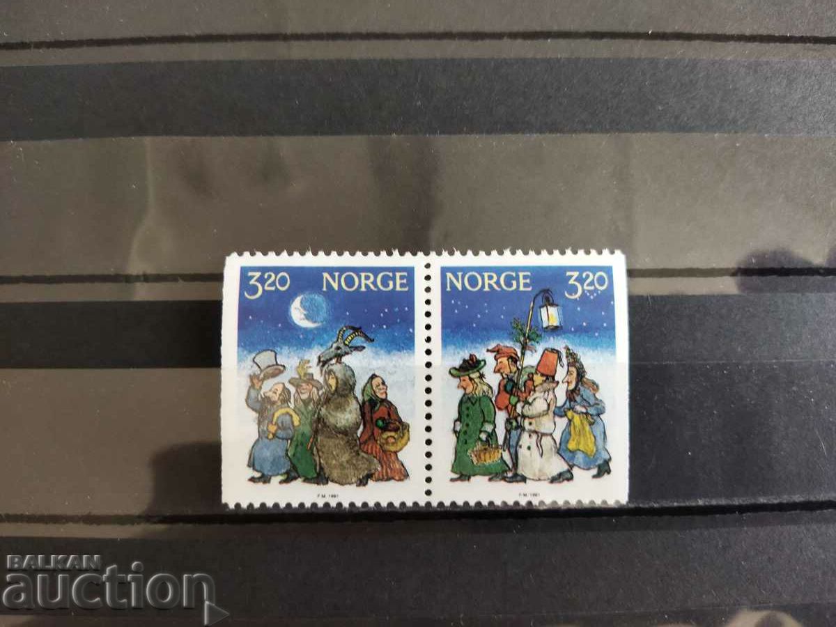 Norway Michel No. 1062/63 of 1990.