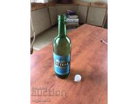 BOTTLE BOTTLE COLLECTIBLE GLASS COLORED MASTIC FROM SOCA