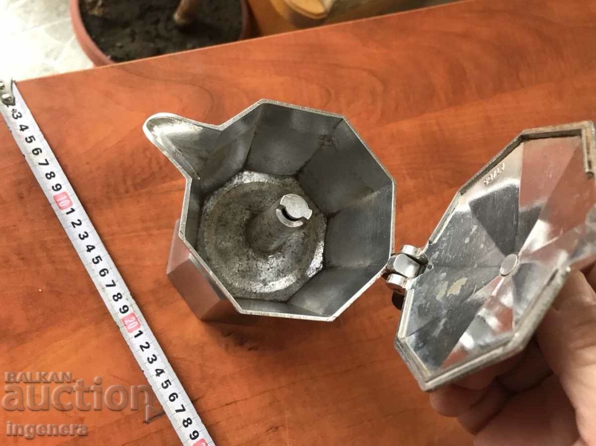 COFFEE MAKER METAL ITALY - MARIMBA with price 18.00 BGN | € 9.20 COFFEE MAKER METAL ITALY - MARIMBA with price 18.00 BGN | € 9.20