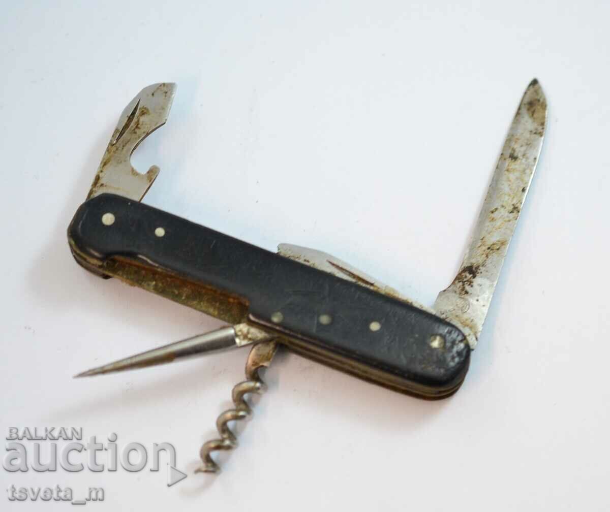 Auction Pocket knife with 5 tools - for repair or parts Auction Pocket knife with 5 tools - for repair or parts