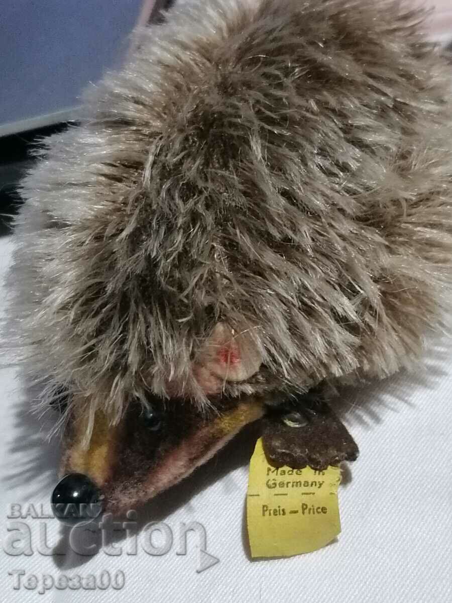 Steiff collectible German toy hedgehog with price 35.00 BGN | € 17.90 Steiff collectible German toy hedgehog with price 35.00 BGN | € 17.90