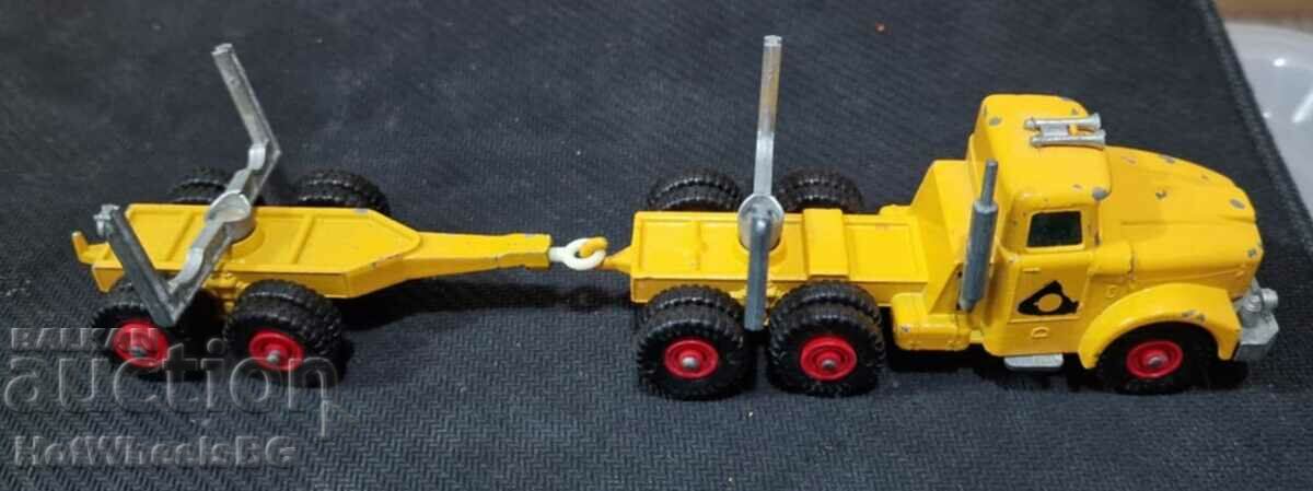 Auction MATCHBOX LESNEY King Size K-10 Scammell Contractor Pipe Truc Auction MATCHBOX LESNEY King Size K-10 Scammell Contractor Pipe Truc