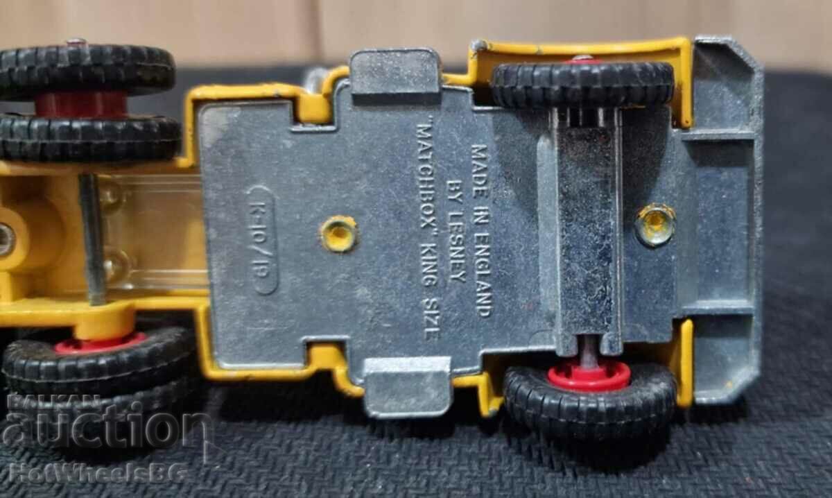 MATCHBOX LESNEY King Size K-10 Scammell Contractor Pipe Truc - 5 MATCHBOX LESNEY King Size K-10 Scammell Contractor Pipe Truc - 5