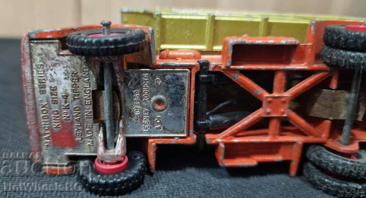 MATCHBOX LESNEY King Size K-4 Leyland Tipper - 7