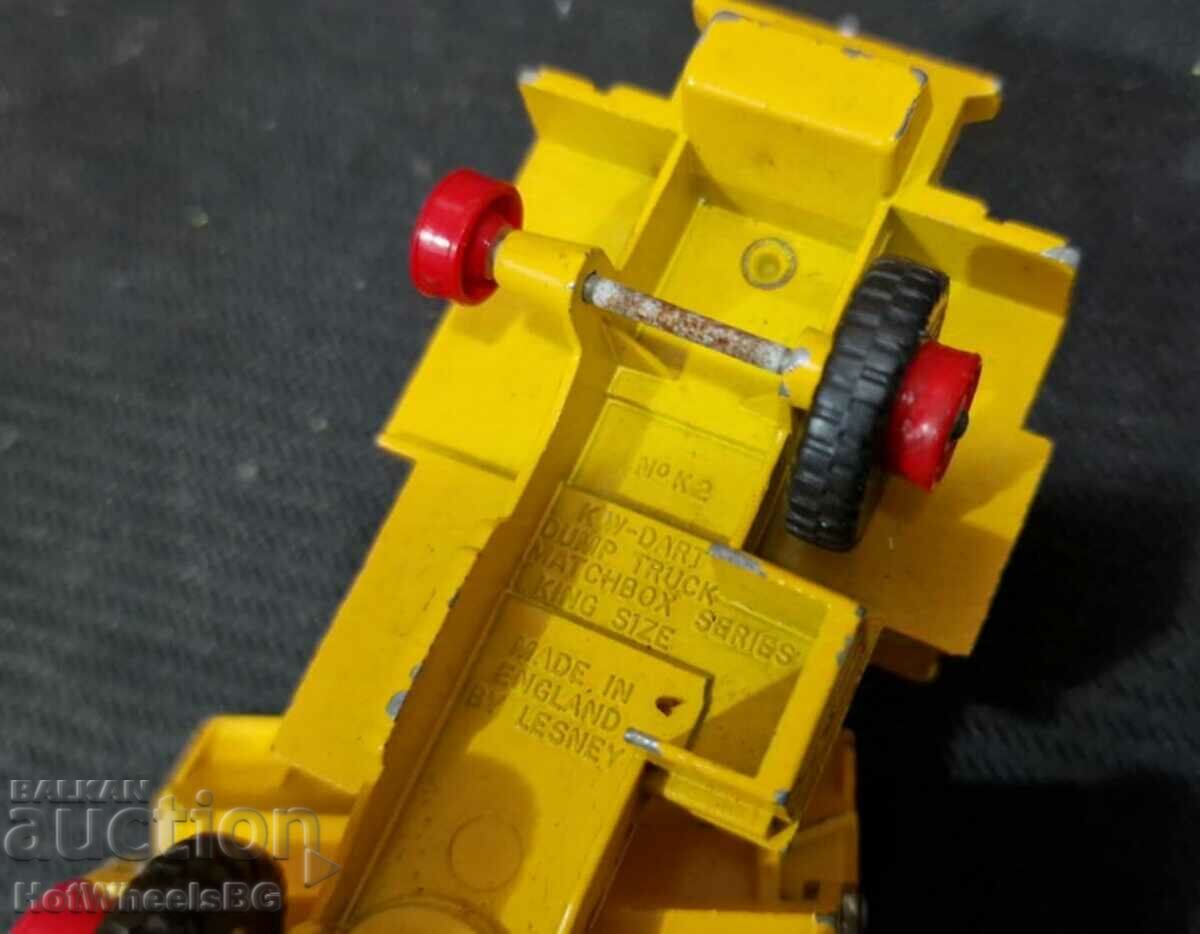 MATCHBOX LESNEY King Size K-2 Dump Truck Circa - 6 MATCHBOX LESNEY King Size K-2 Dump Truck Circa - 6