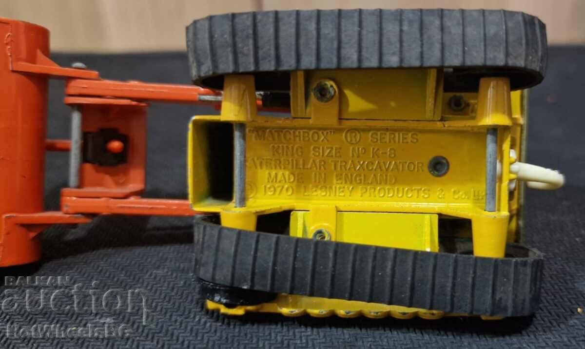 MATCHBOX LESNEY King Size K-8 Caterpillar Traxcavator - 7