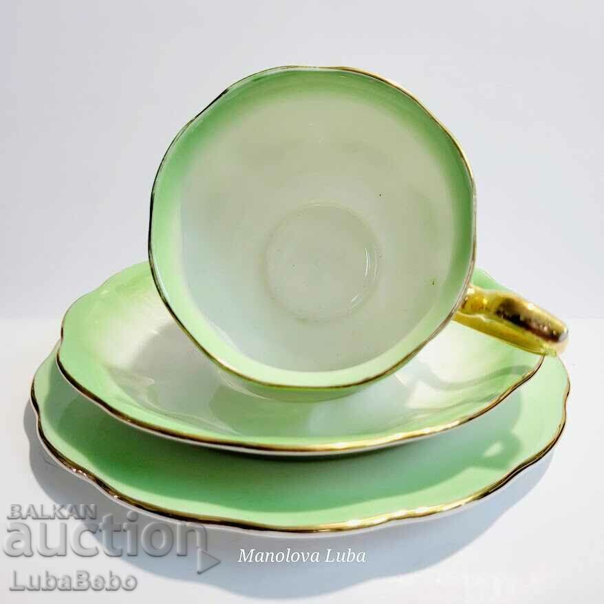 Royal Albert Rainbow triple set - in Hampton form with price 85.00 BGN | € 43.46 Royal Albert Rainbow triple set - in Hampton form with price 85.00 BGN | € 43.46