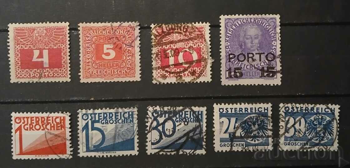 Austria Clemo tax stamps