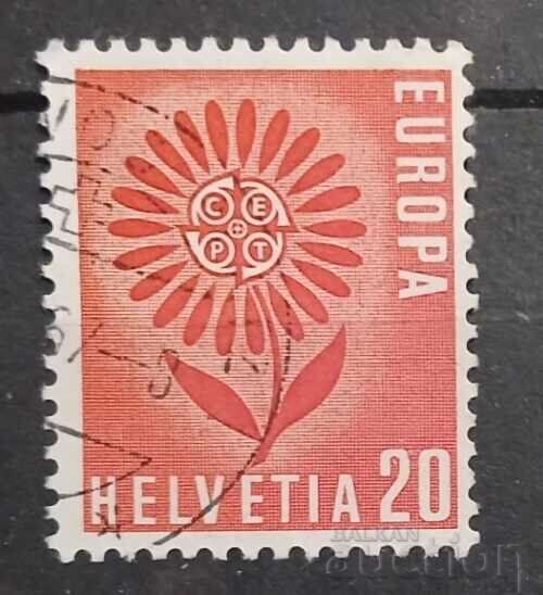 Switzerland 1964 Europe CEPT Flowers Stamp