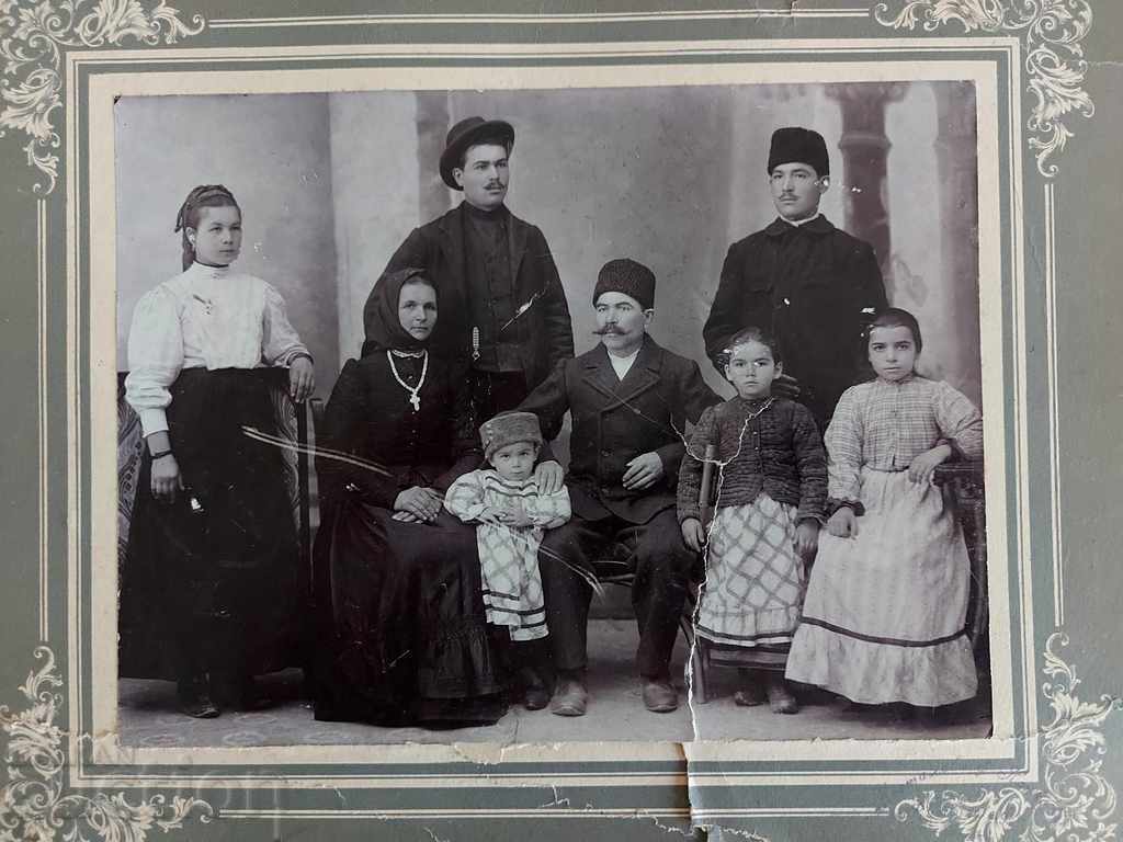 OLD PHOTO PHOTO CARDBOARD