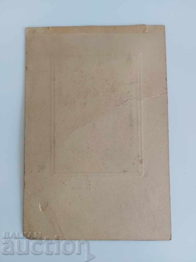 .OLD CHILDHOOD PHOTO CARDBOARD CHILD HORSE - 7