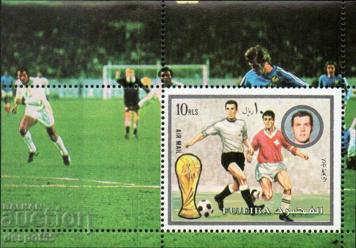 1972 Fujairah. World Cup in football - Zap. Germany. Block