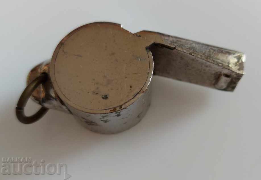 .OLD PROFESSIONAL PIONEER METAL WHISTLE with price 25.00 BGN | € 12.78