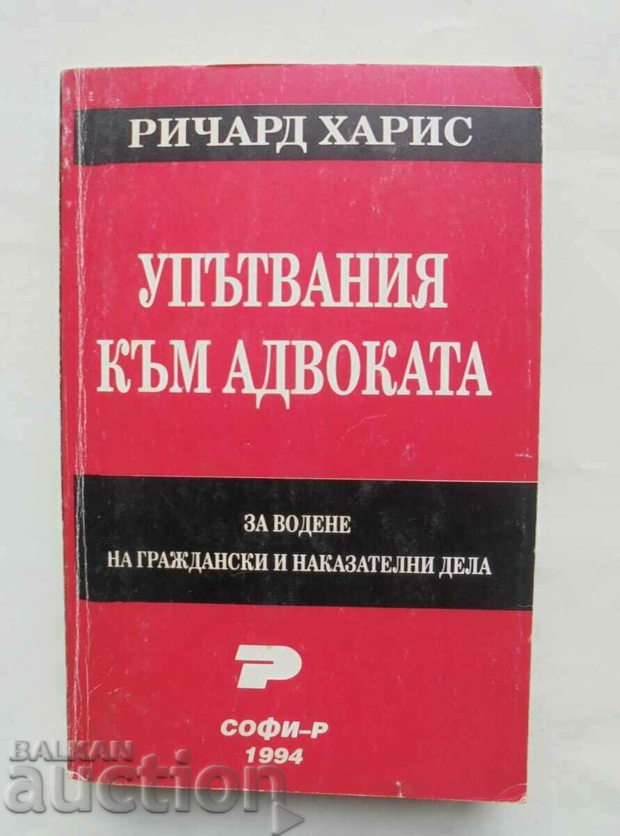 Ghidul consilierului pentru conducerea... Richard Harris 1994.