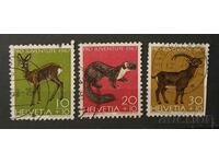 Elveția 1967 Fauna Claimo