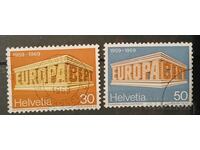 Elveţia 1969 Europa Ştampila CEPT Clădiri