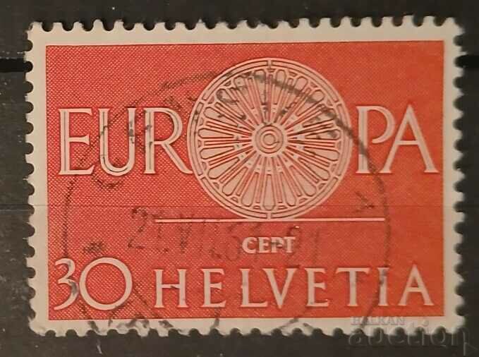 Elveţia 1960 Europa Ştampila CEPT