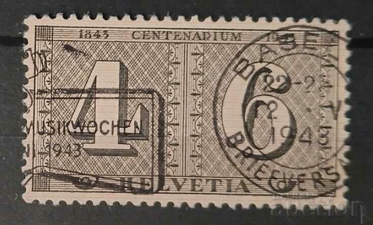 Ștampila Elveția 1943