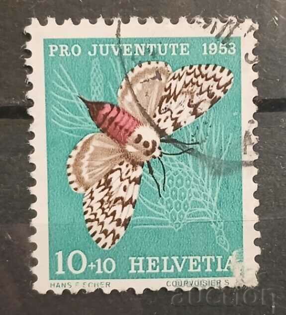 Switzerland 1953 Fauna/Butterflies Claimo