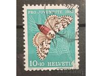 Switzerland 1953 Fauna/Butterflies Claimo