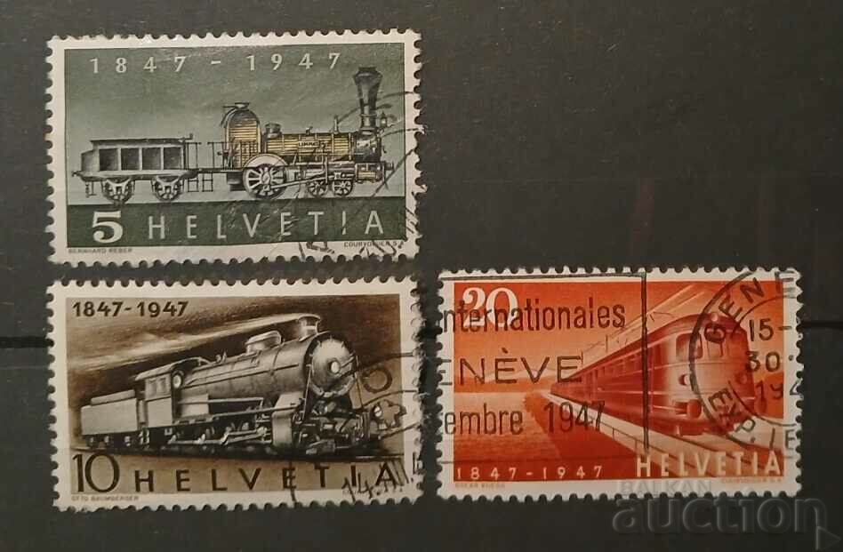 Switzerland 1947 Locomotive Clemo