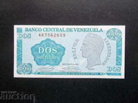 VENEZUELA, 2 bolivari, 1989, UNC