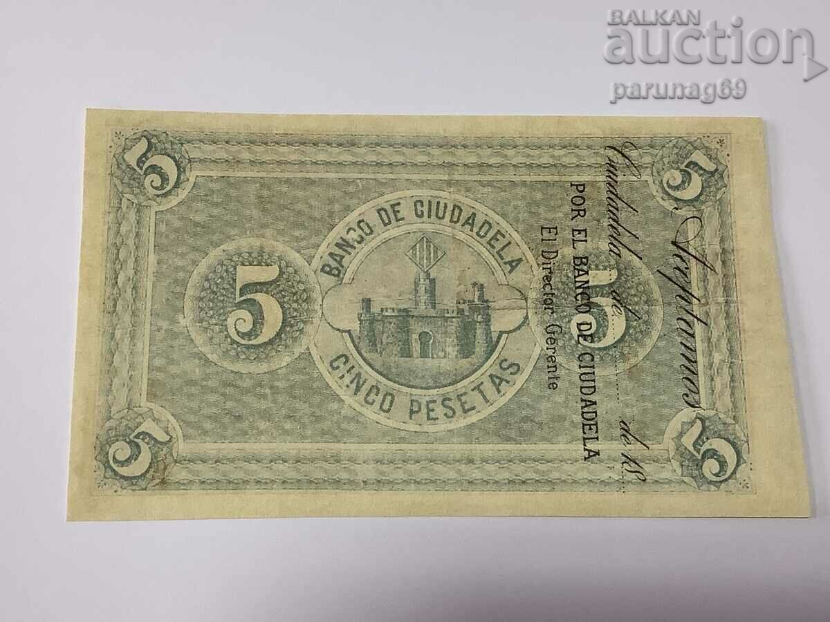 Spain 5 pesetas 1881 - XEROX COPY with price 5.50 BGN | € 2.81 Spain 5 pesetas 1881 - XEROX COPY with price 5.50 BGN | € 2.81