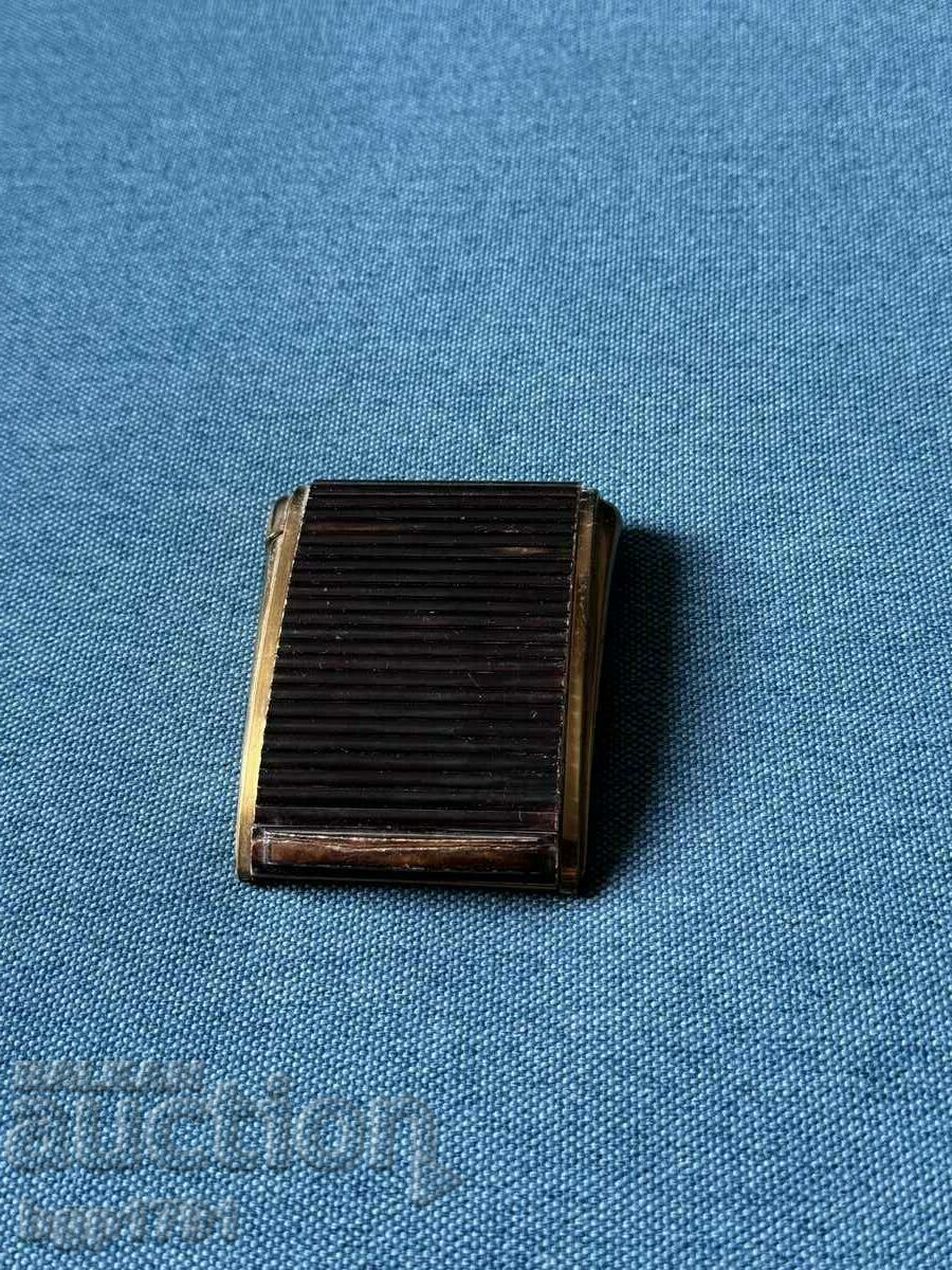 Old brass powder keg - 5