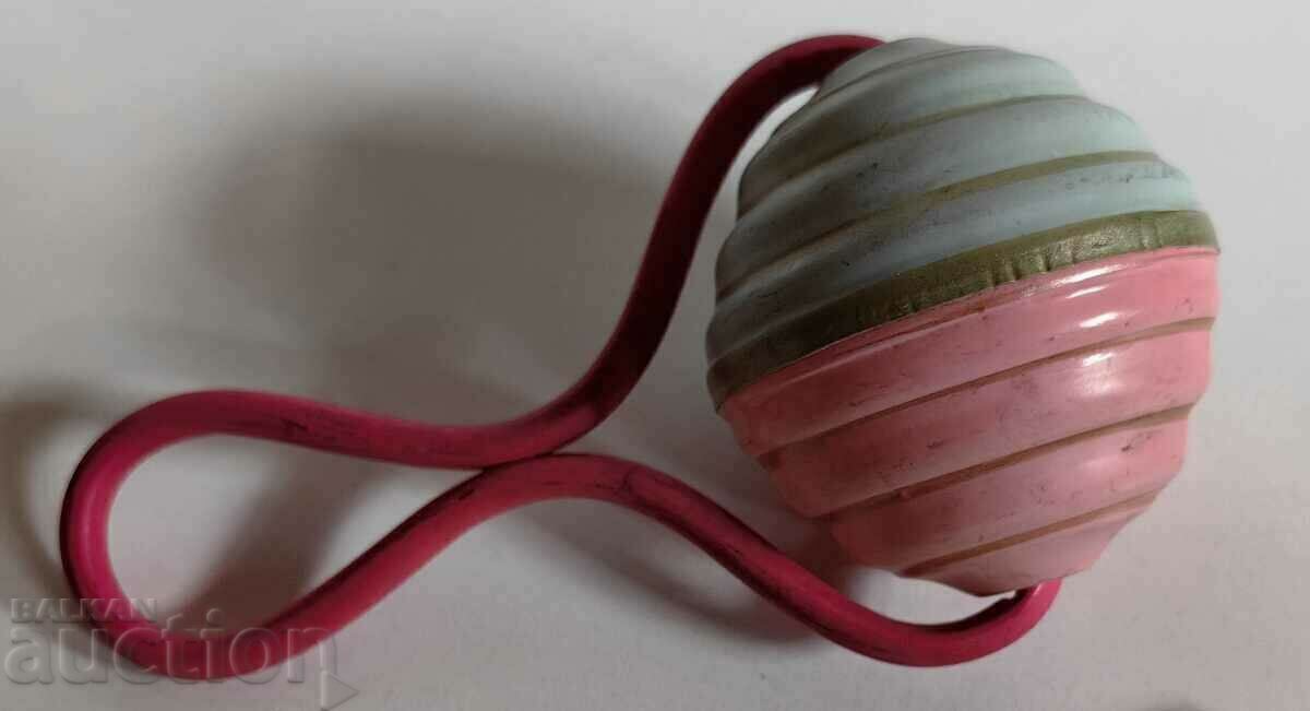 Auction .100 YEAR CELLULOID BABY RATTLE Auction .100 YEAR CELLULOID BABY RATTLE