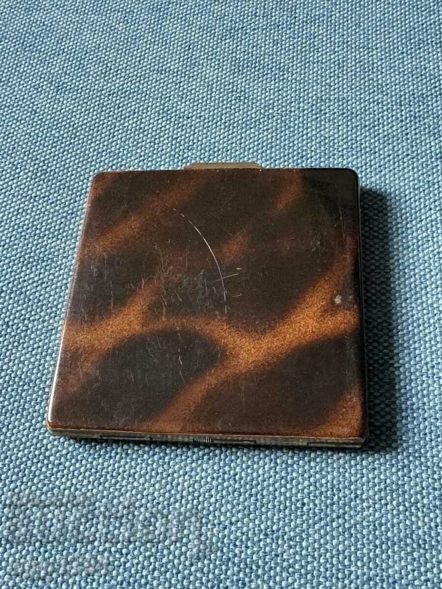 Old brass mirror - 6