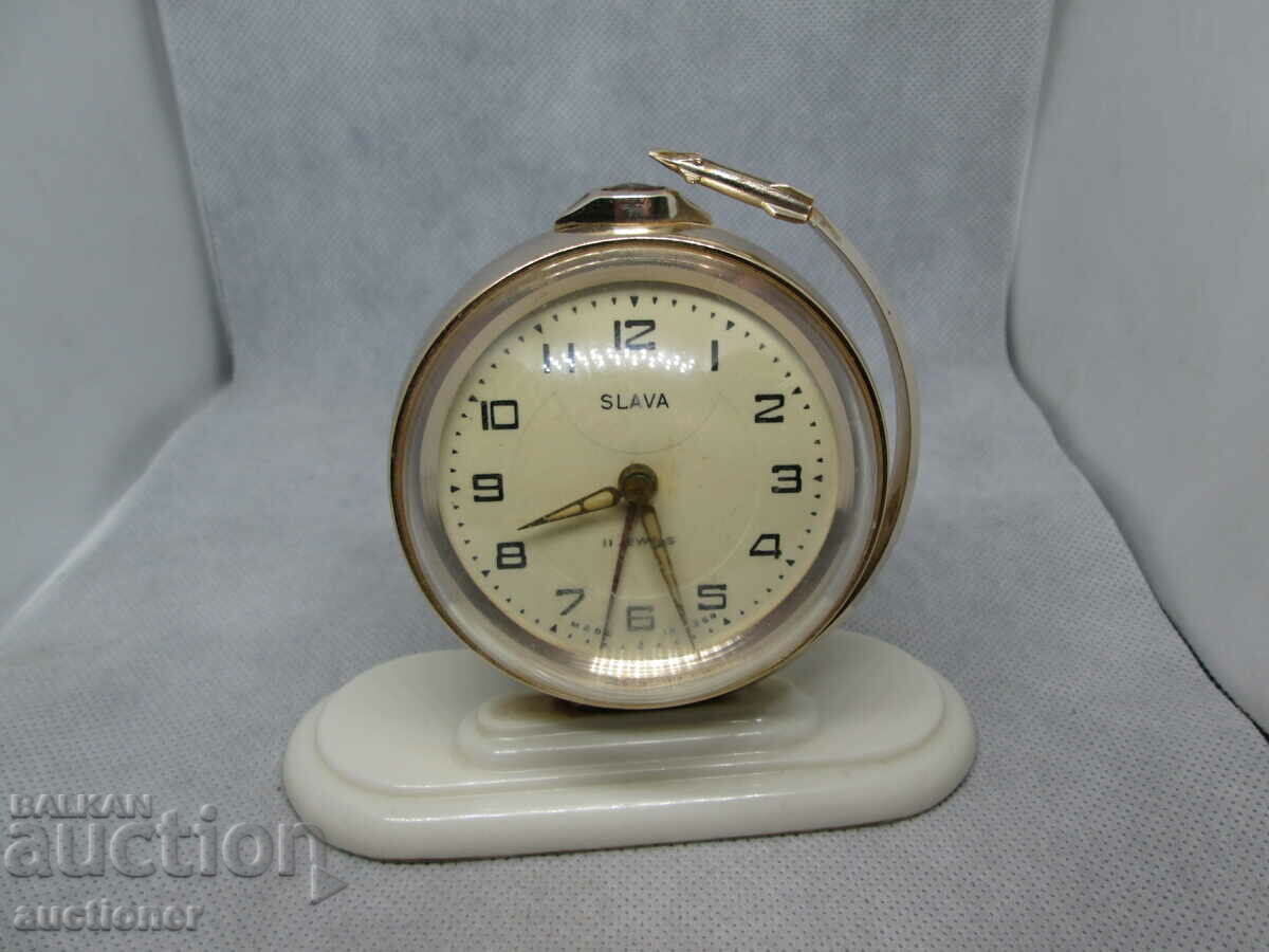 CLOCK, ALARM CLOCK GLORY GLOBAL-USSR - 5 CLOCK, ALARM CLOCK GLORY GLOBAL-USSR - 5