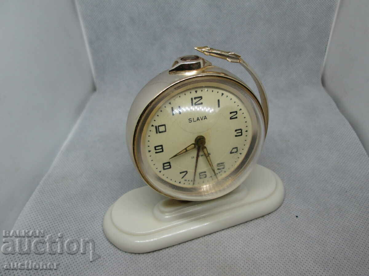 CLOCK, ALARM CLOCK GLORY GLOBAL-USSR - 6 CLOCK, ALARM CLOCK GLORY GLOBAL-USSR - 6