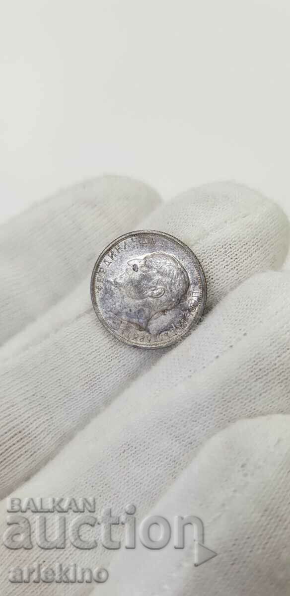 Silver royal coin 50 cents 1913 - 5 Silver royal coin 50 cents 1913 - 5