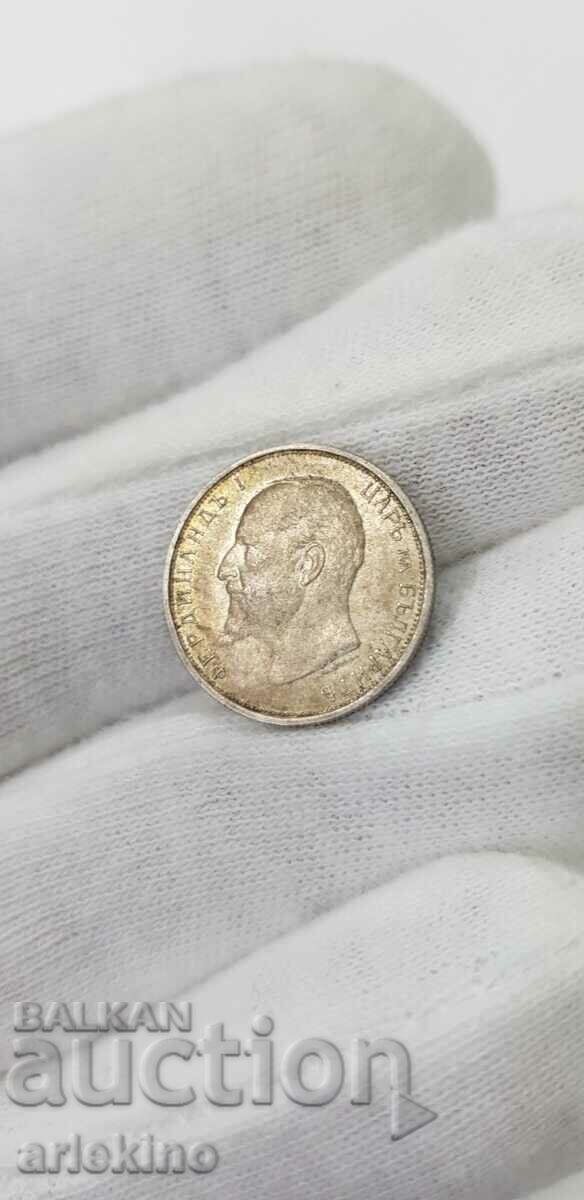 Moneda regală de argint 50 de cenți 1913 - 5 Moneda regală de argint 50 de cenți 1913 - 5