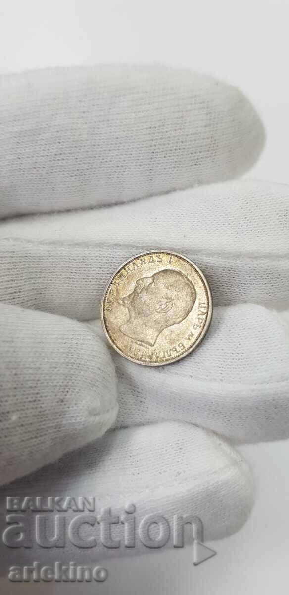 Moneda regală de argint 50 de cenți 1913 - 7 Moneda regală de argint 50 de cenți 1913 - 7