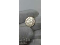 Silver royal coin 50 cents 1913