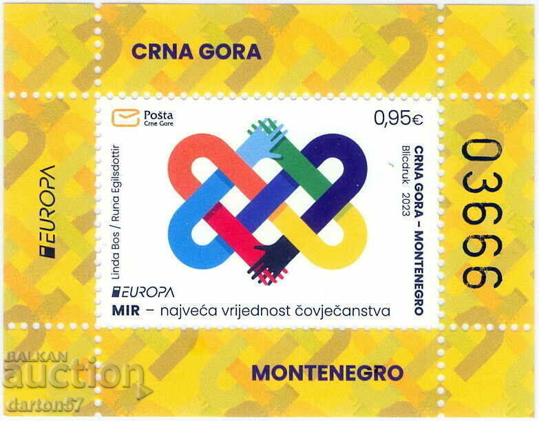 2023 Montenegro Block "Europe" clean