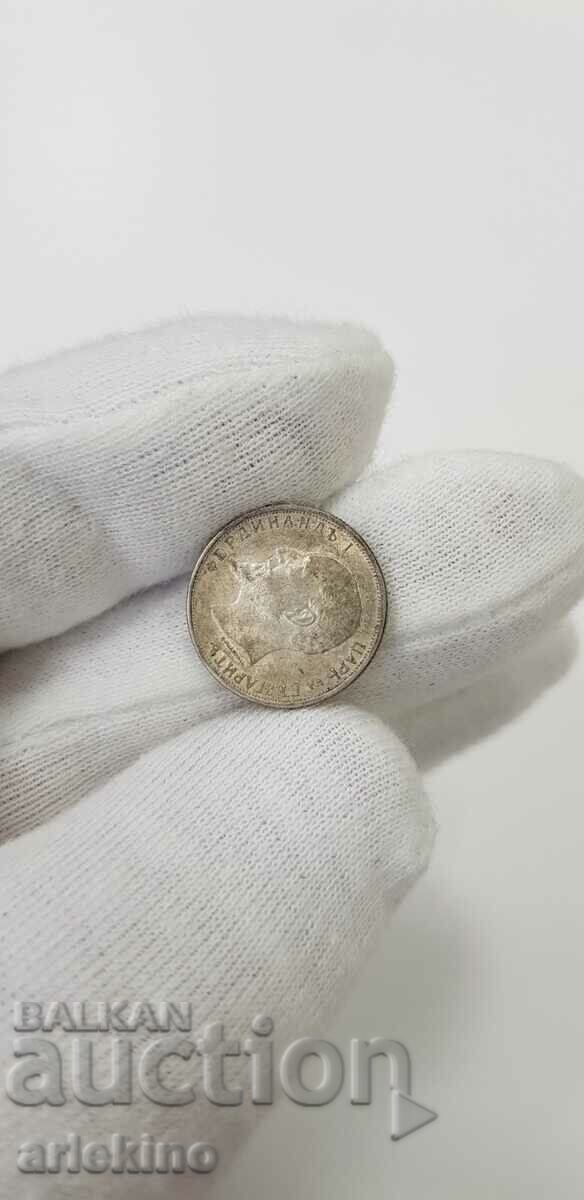Silver royal coin 50 cents 1913 - 6 Silver royal coin 50 cents 1913 - 6