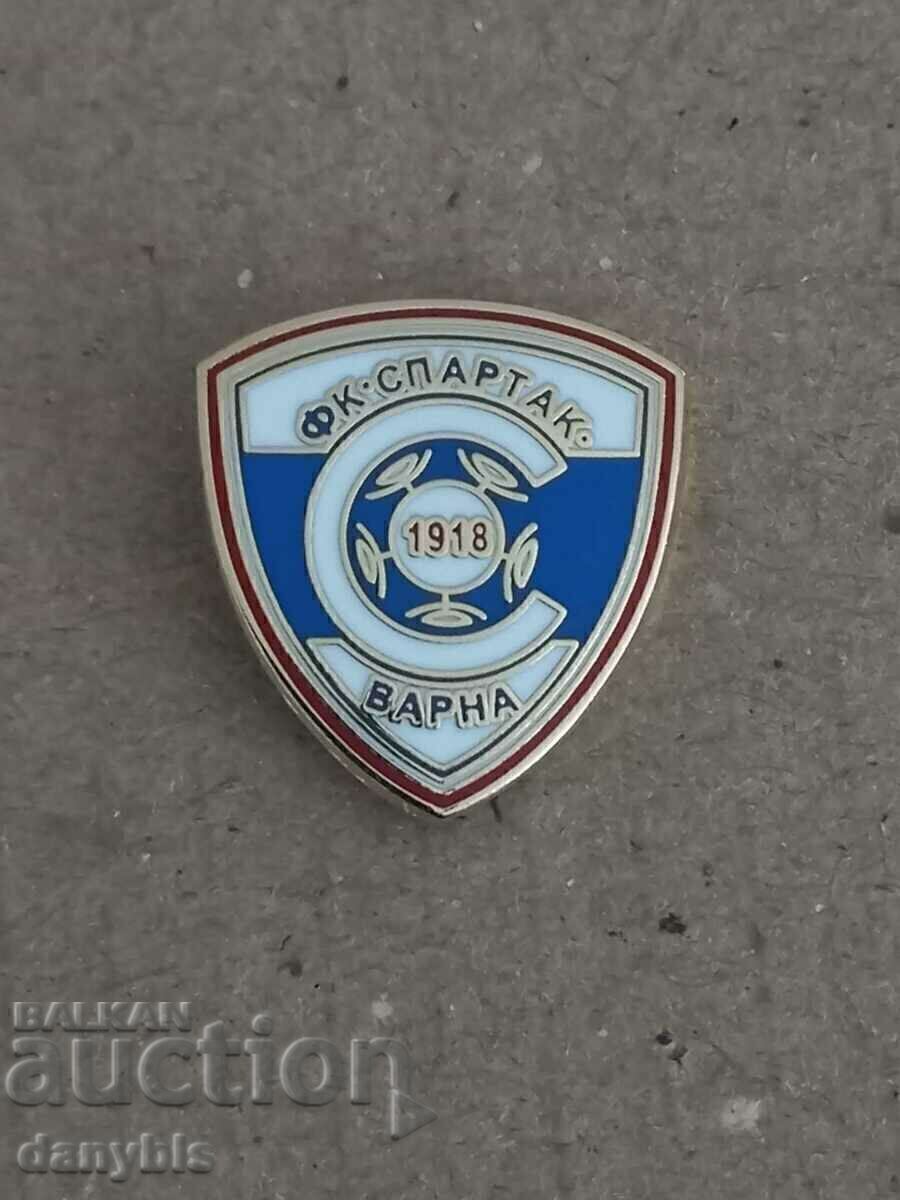 Football badge - Spartak Varna - enamel Football badge - Spartak Varna - enamel
