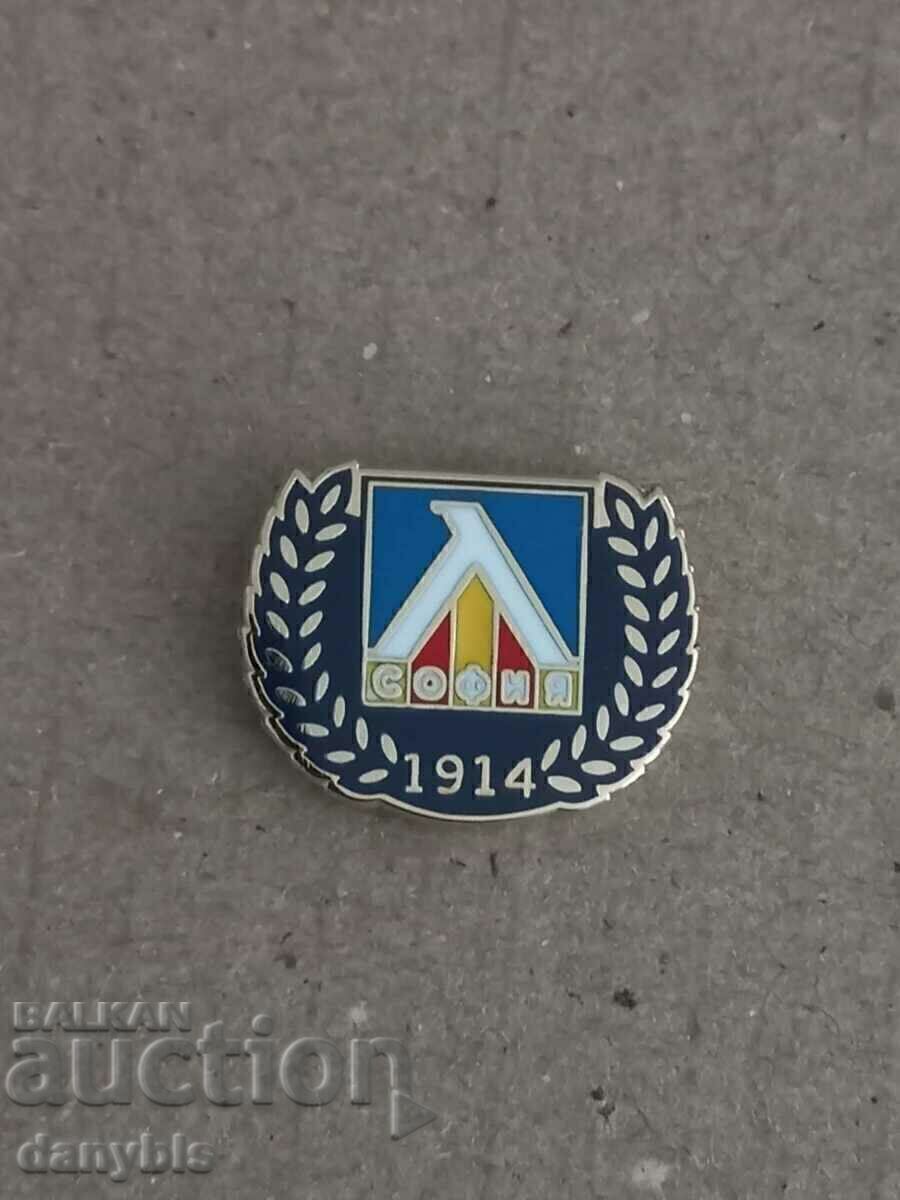 Football badge - Levski Sofia - enamel Football badge - Levski Sofia - enamel
