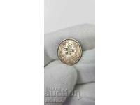 Silver royal coin 50 cents 1912