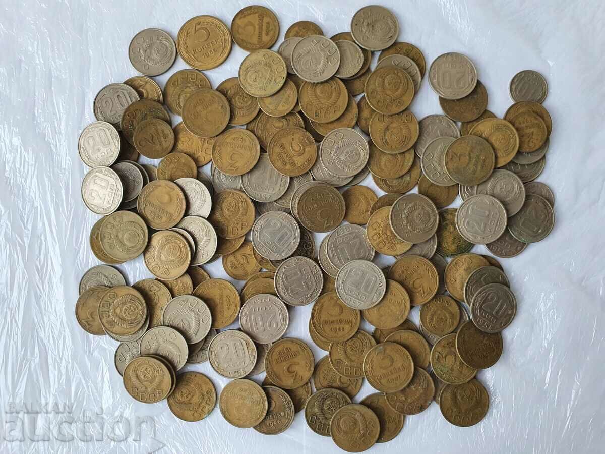 160 coins from the USSR, until the reform 1924-1957.